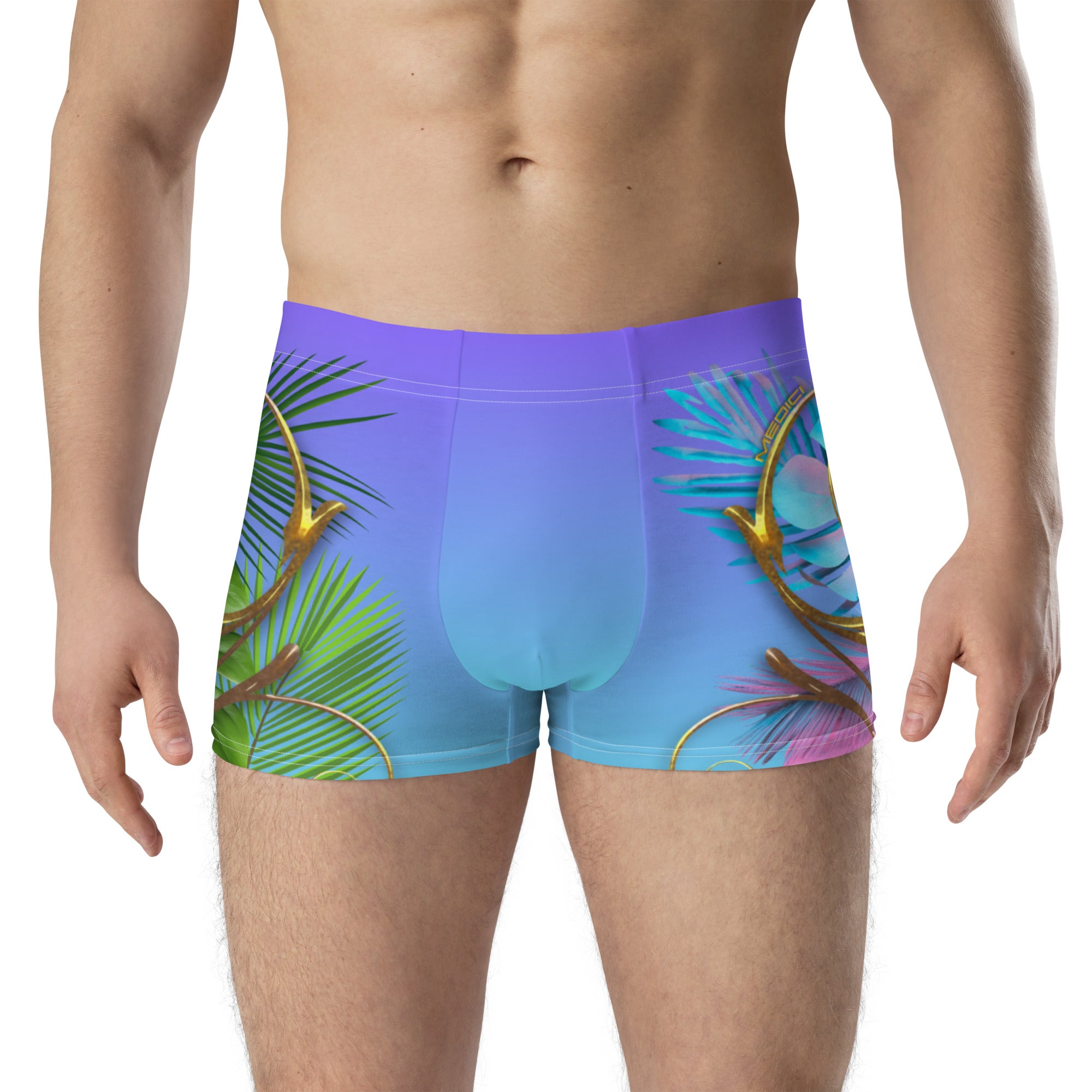 Paradise Tropical Print Boxer Briefs– Xtian de Medici